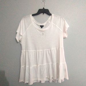 Sheer White Babydoll Torrid Top